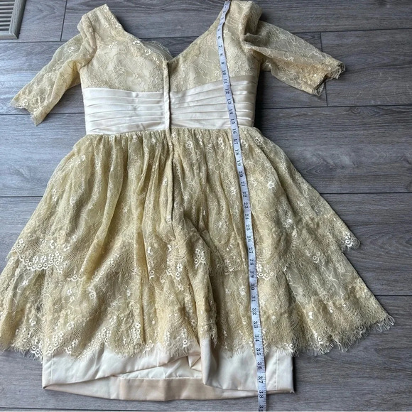 LightInTheBox Lace Ruffles Evening Dress Bridesmaid - Picture 13 of 15